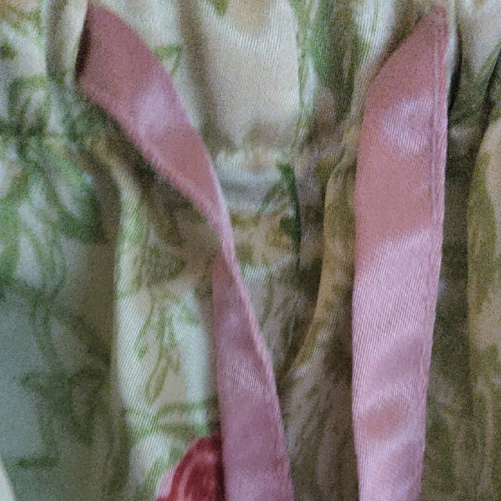 Robert Louis Green and Pink Floral Pajama Set - Picture 5 of 7